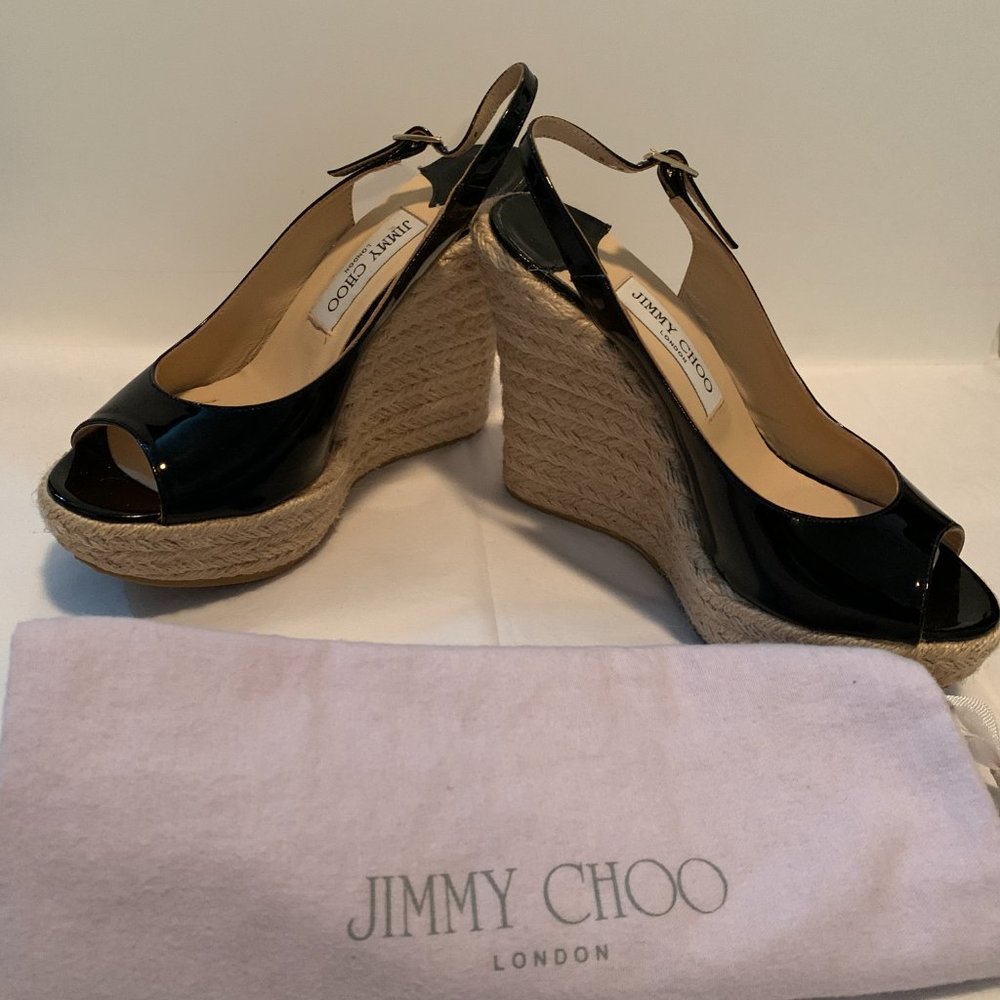 Jimmy Choo  Espadrille Wedges
